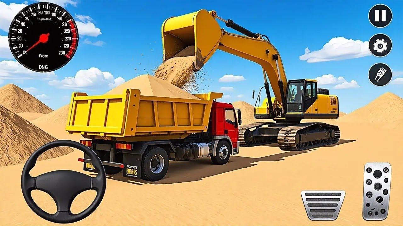 🚧 JCB Road Construction Simulator 3D | New Game Android Gameplay 2026