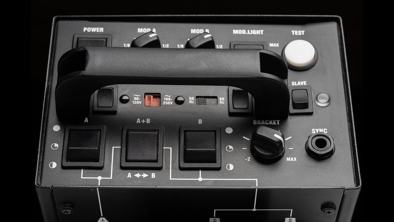 Power Adjustments on Profoto Acute 2 1200 Pack