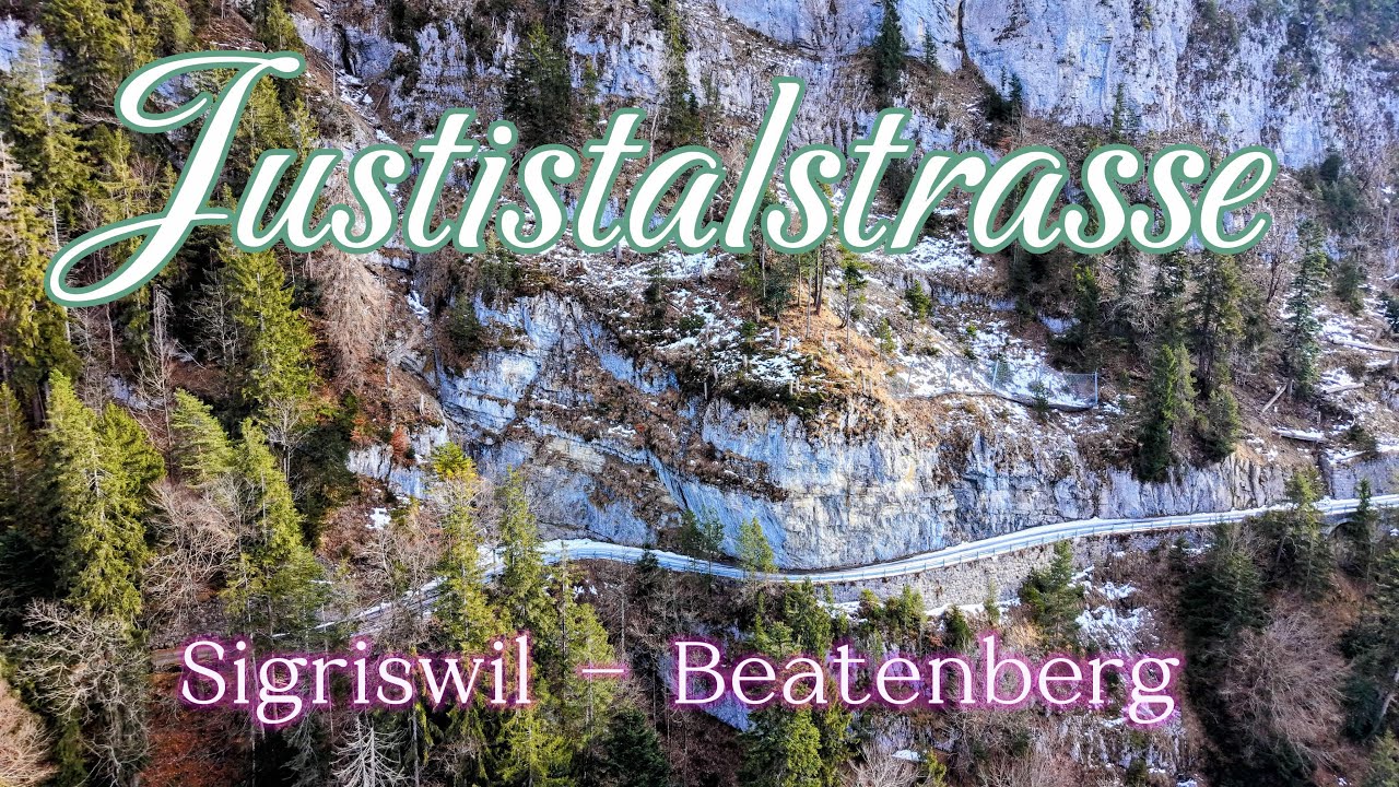 Justistalstrasse Sigriswil - Beatenberg Switzerland