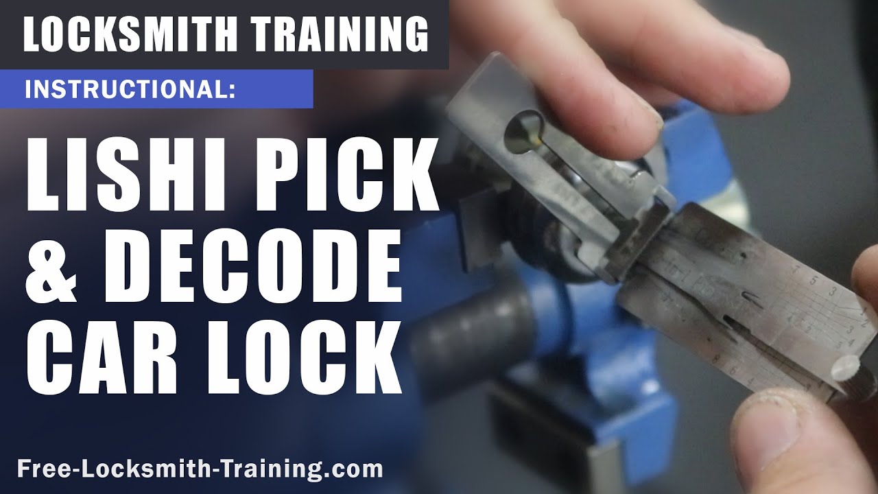 Lishi Pick & Decode | Как взломать и декодировать автомобильный замок, чтобы сделать ключ от маши...