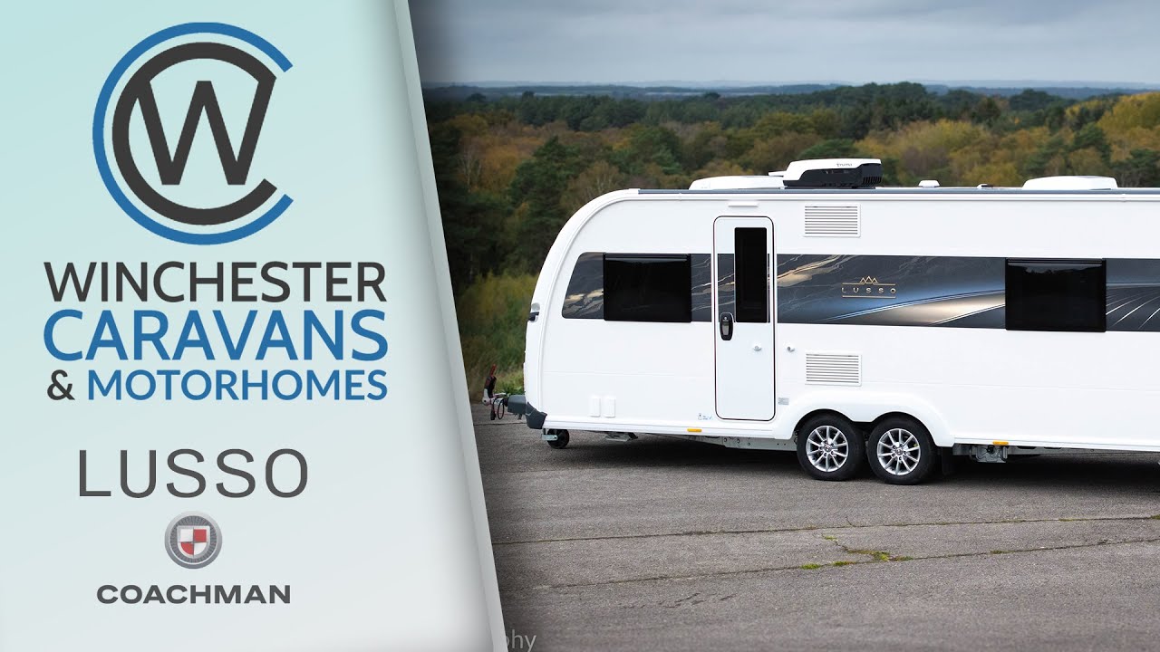 The Coachman Lusso range available at Winchester Caravans & Motorhomes.