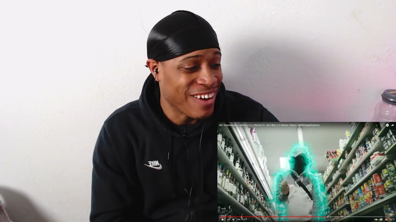 #67 Dopesmoke x Silent x C1 x SlimzLTH - No Filter 2.0 (Music Video)(AMERICAN REACTION)
