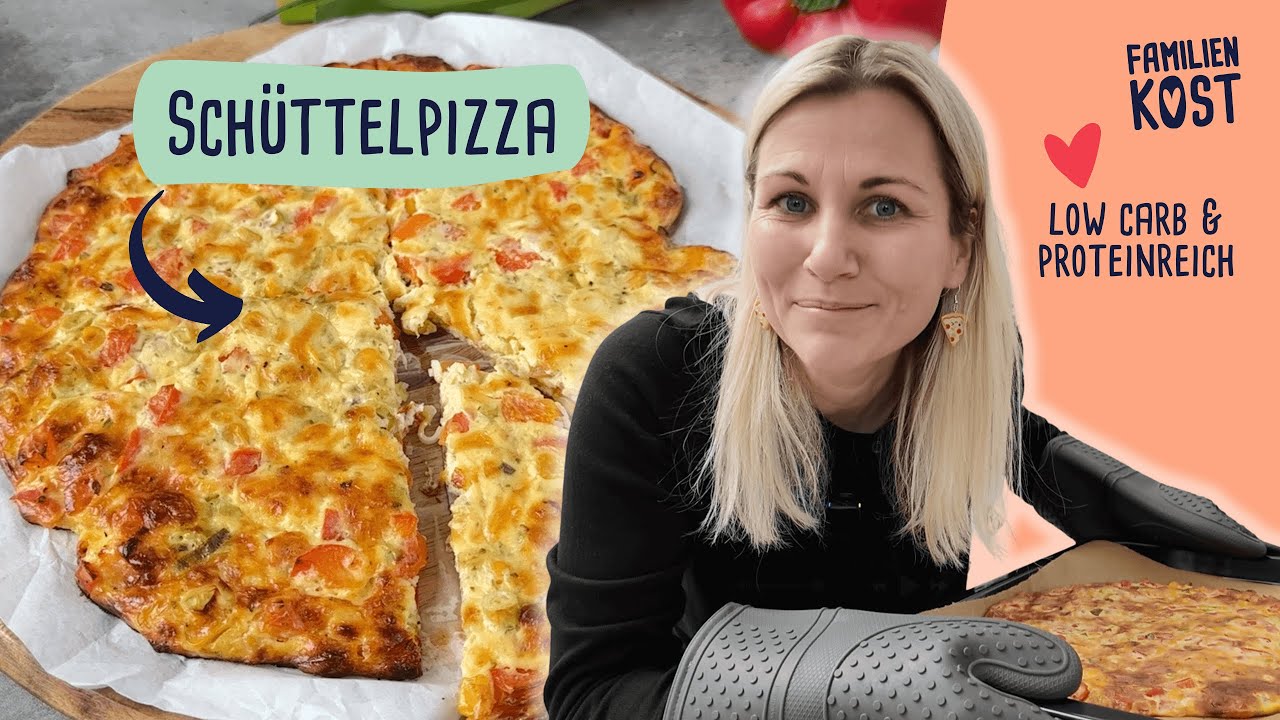 Low-Carb-Schüttelpizza: Das Blitzrezept für gesunde Pizza – in 5 Minuten vorbereitet!