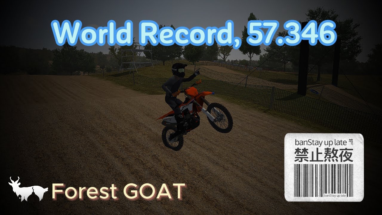Forest WORLD RECORD, 57.346 (outdated) I Mx Bikes