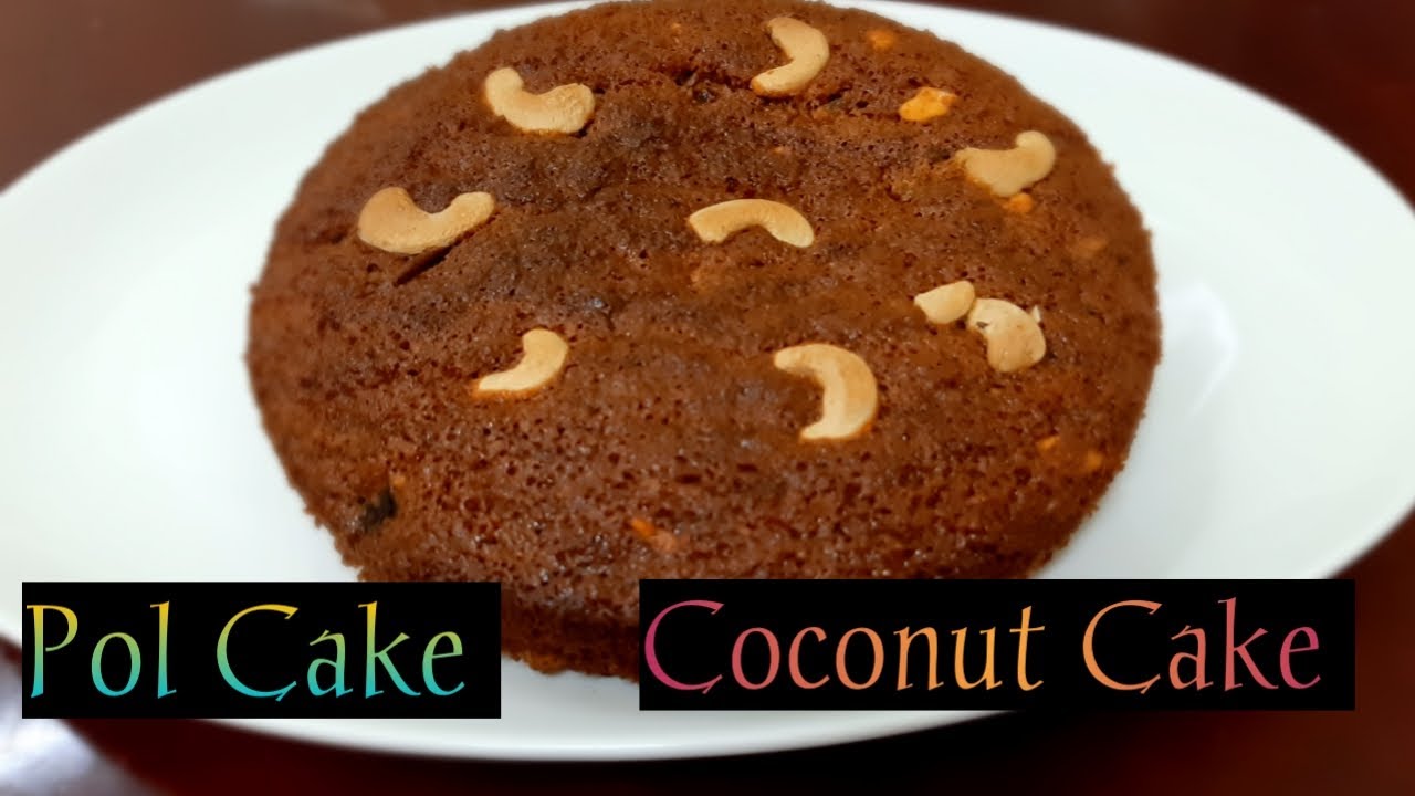 Pol Cake / Coconut Cake  / Pol Cake recipe in tamil  / Srilankan coconut Cake/ தேங்காய் கேக்