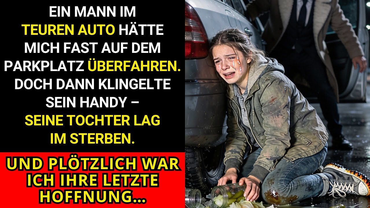 Ein reicher Mann hätte mich fast überfahren! Doch dann musste ich seine Tochter retten... | Drama