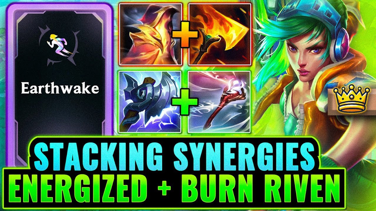 Abusing Energized and Burn Procs: High APM Riven Gameplay | League Arena Gameplay