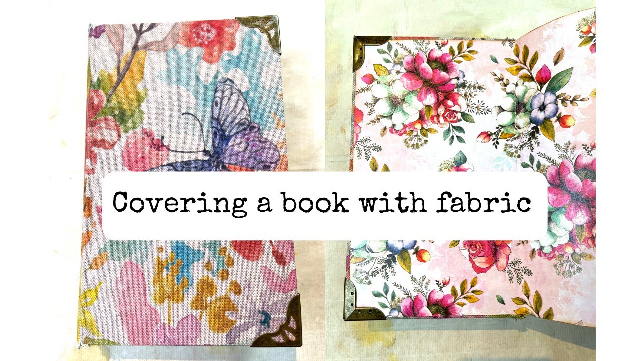 Covering Books With Fabric