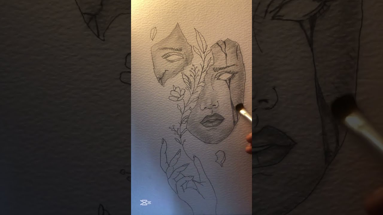 Easy drawing step by step ✍️