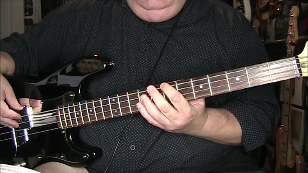Queen Scandal Bass Cover with Notes & Tab