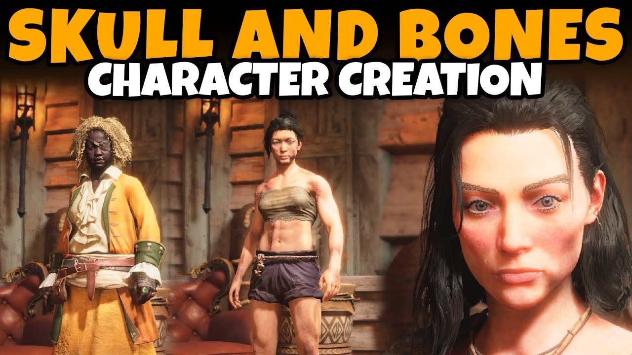 Skull and Bones Female Character Creation (Full Customization, All Options, Cosmetics, More!)