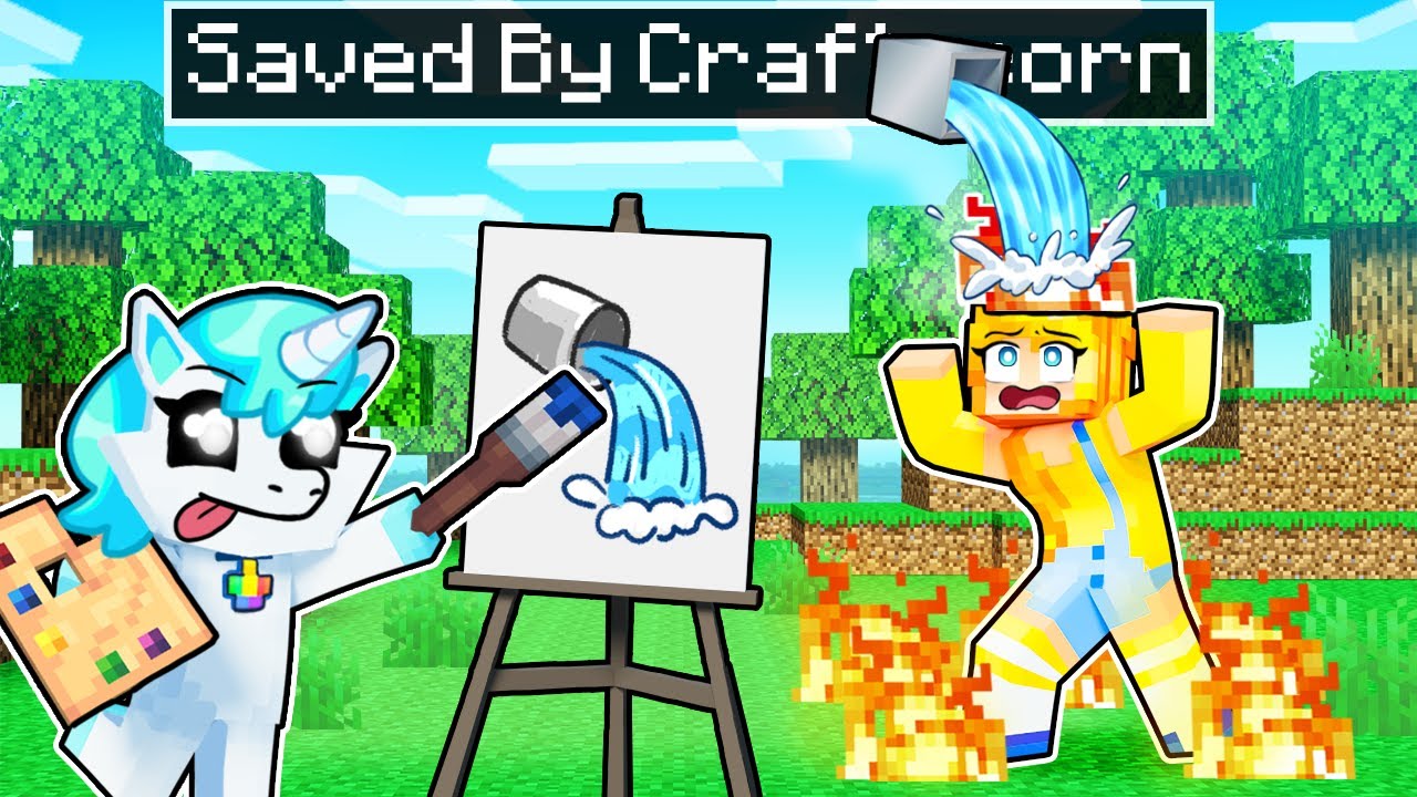 SAVED by CRAFTYCORN in Minecraft!
