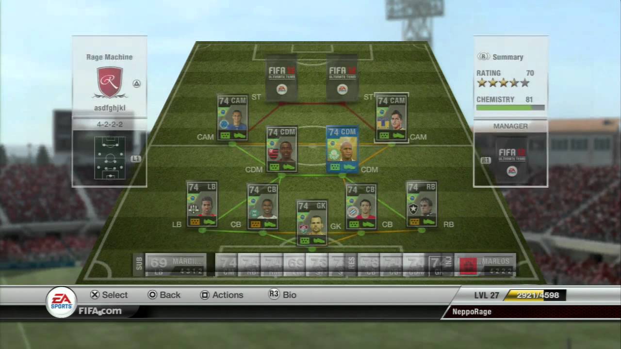 Squad Builder - IF Brasilvers