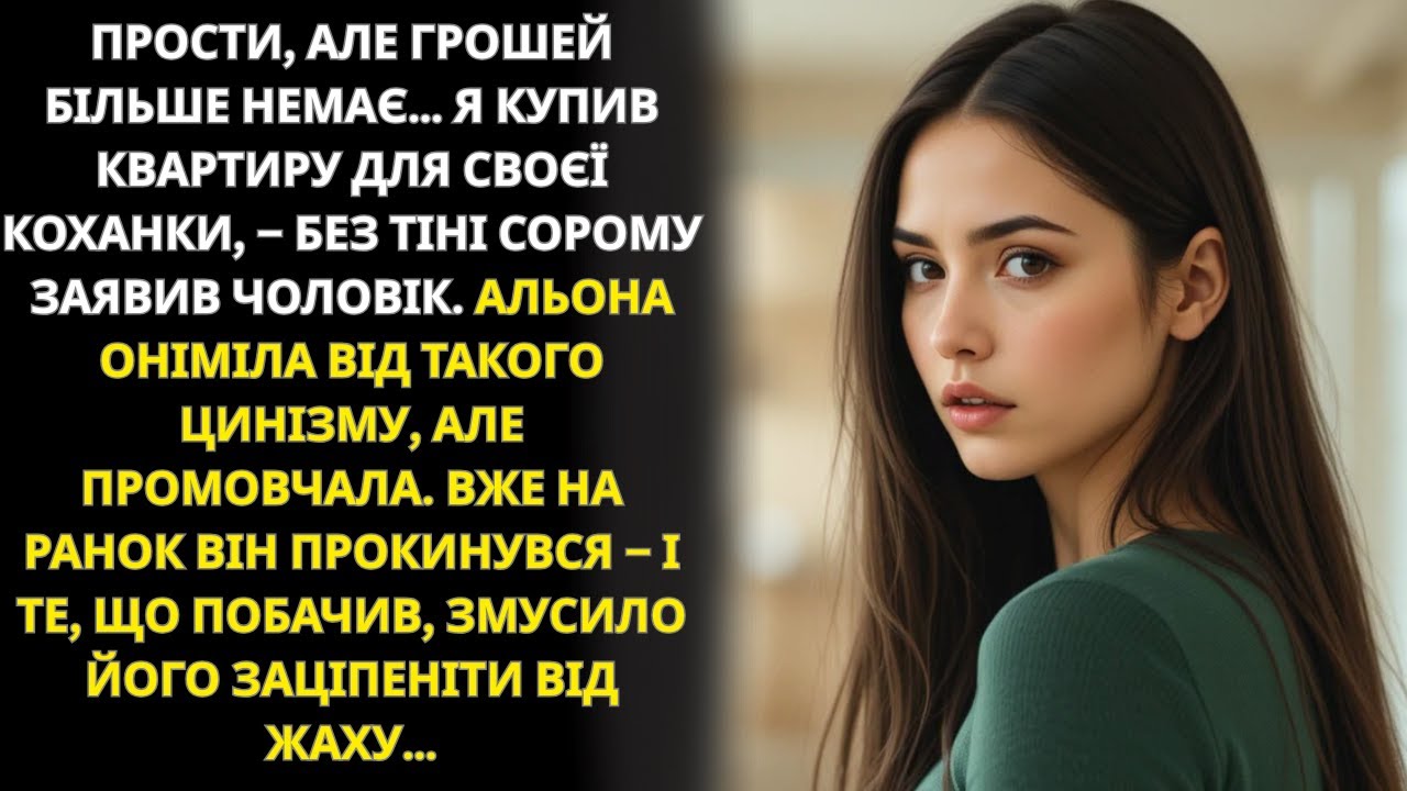Чоловік подарував квартиру коханці… а вранці прокинувся — і жахнувся!