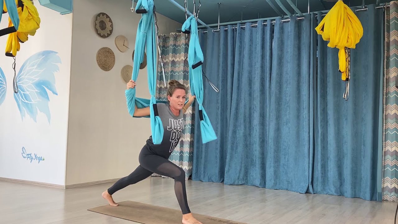 Fly Yoga переходы и связки 2