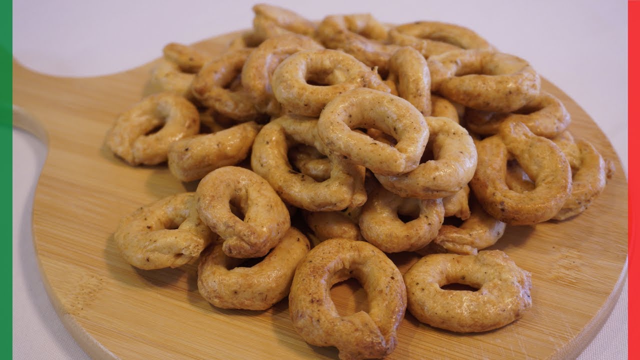 【イースト不使用】ザクザクが止まらない！イタリアのおつまみ タラッリ【Taralli】