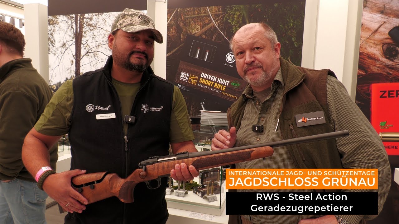 Internationale Jagd & Sch&uuml;tzentage Gr&uuml;nau 2024: Steel Action Geradezugrepetierer kommen &uuml;ber RWS