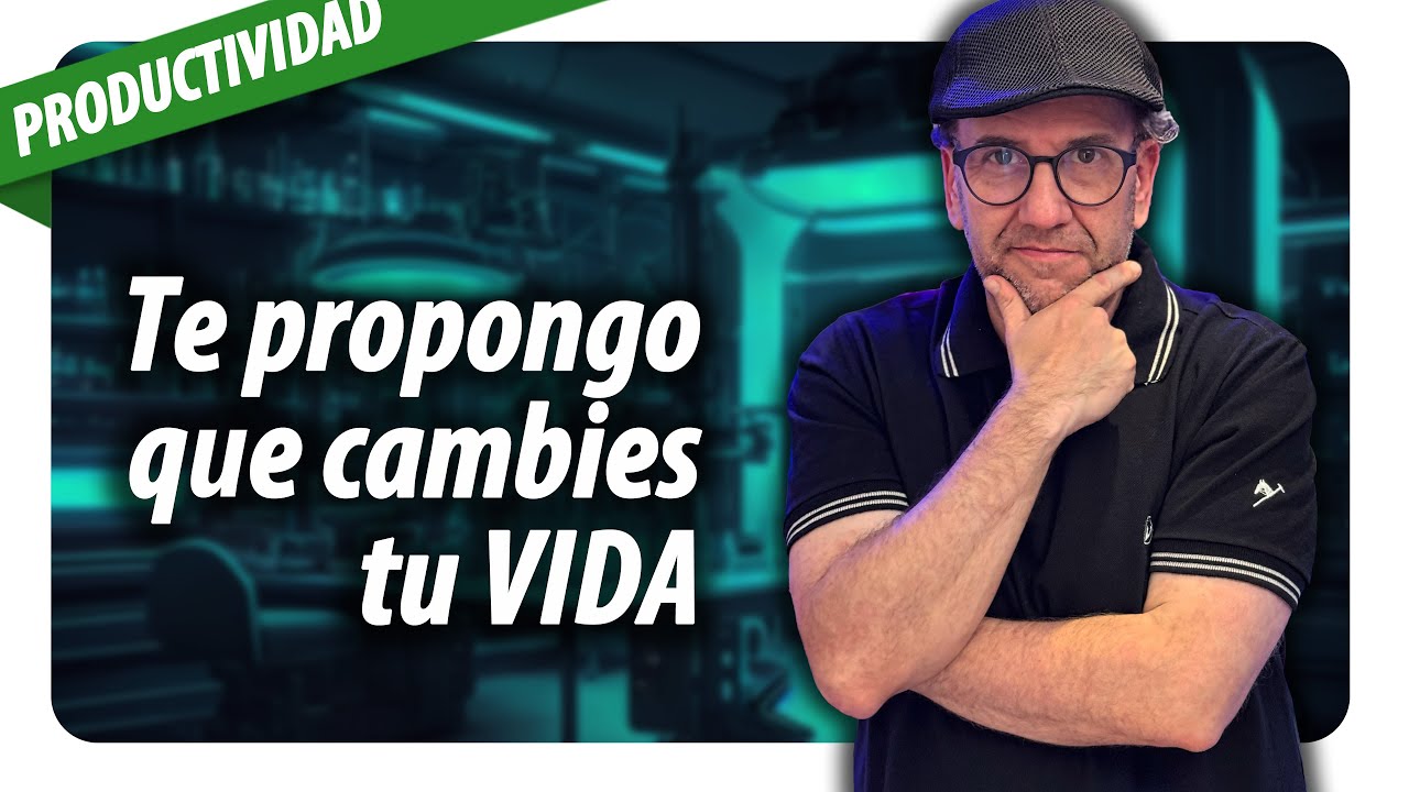 Debes ser el protagonista de TU VIDA