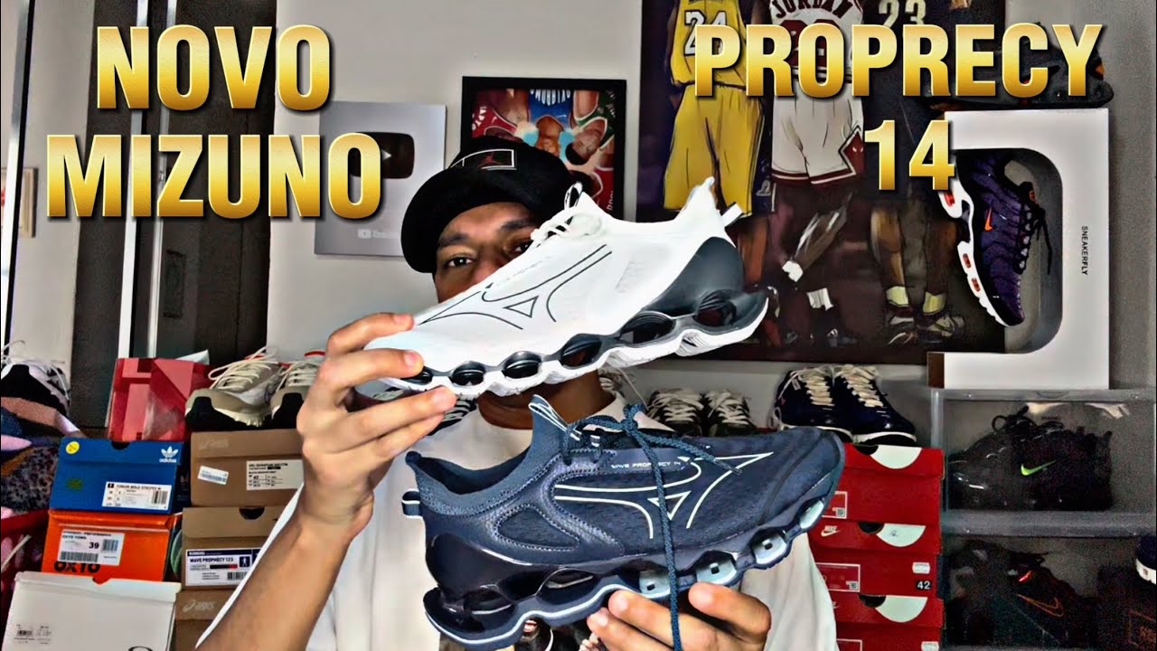 NOVO MIZUNO PROPRECY 14 - REVIEW + COMO FICA NO PÉ - 2 CORES
