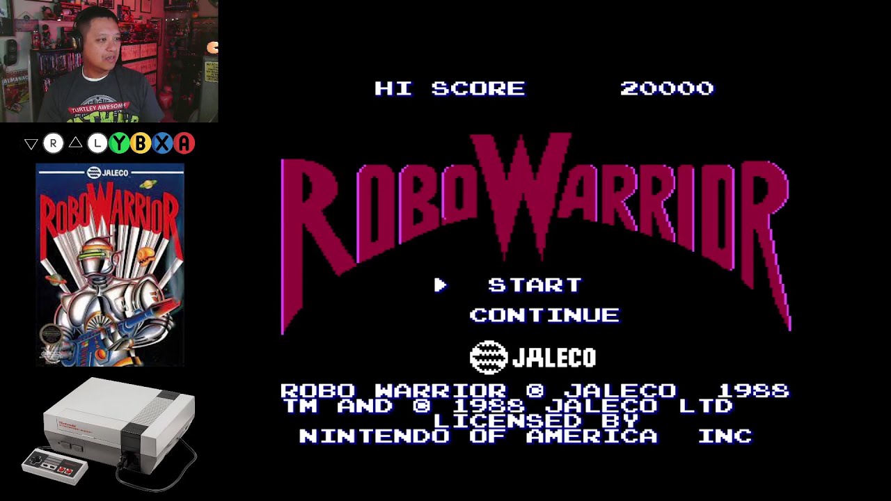 10MG Plays RoboWarrior on NES