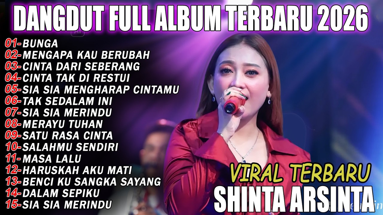 BUNGA, MENGAPA KAU BERUBAH - SHINTA - FULL ALBUM DANGDUT KOPLO TRENDING 2K26