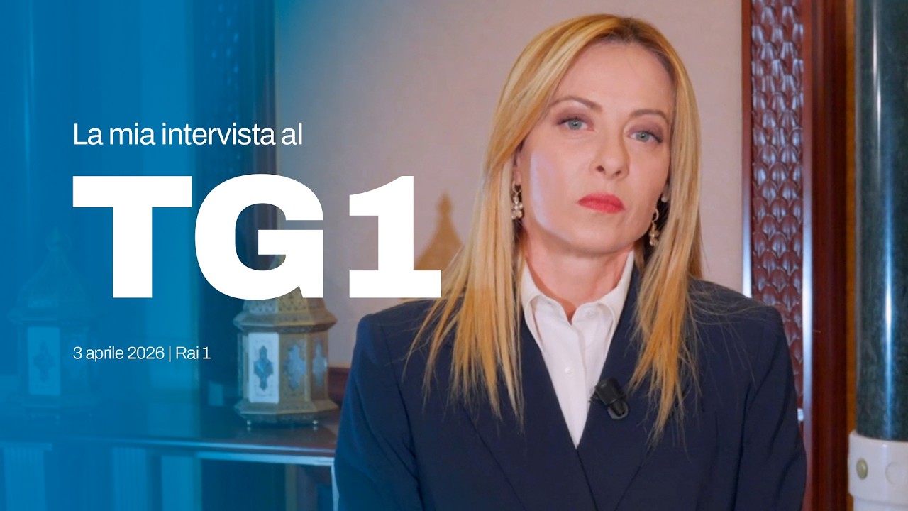 La mia intervista al TG1 | 3 aprile 2026