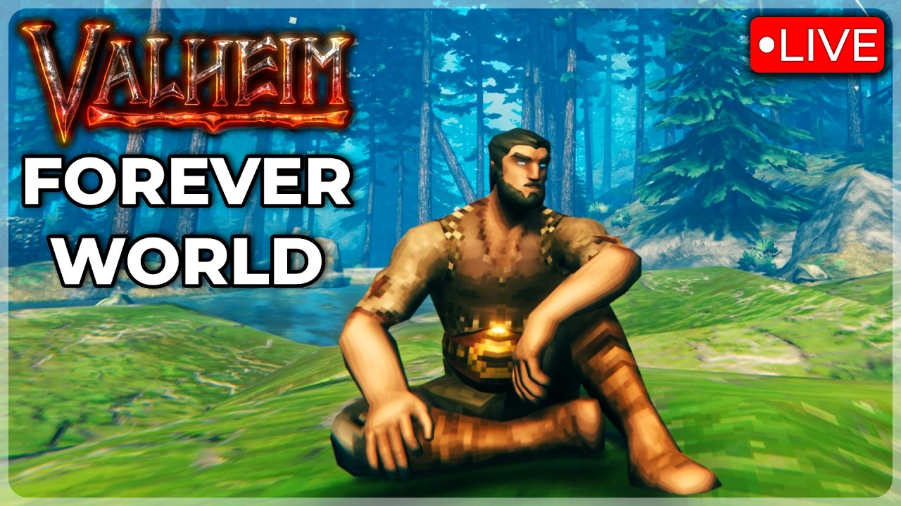 A NEW Cozy Start in Valheim 1.0 - (Forever World Ep.1)