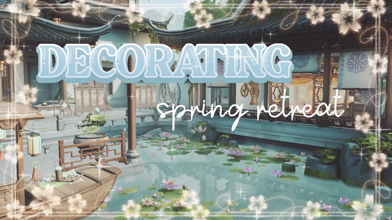 Decorating The New S Tier Room! | Spring Retreat Speed Build | Identity V