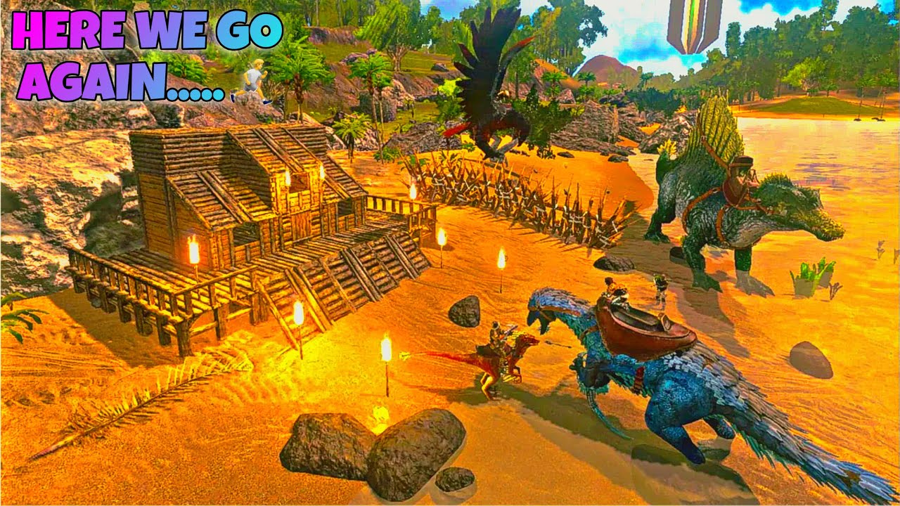 ARK MOBILE | PVXC: НОВЫЙ СТАРТ | НАСТОЯЩИЙ ДЕНЬ В ARK С 1-ГО ДНЯ