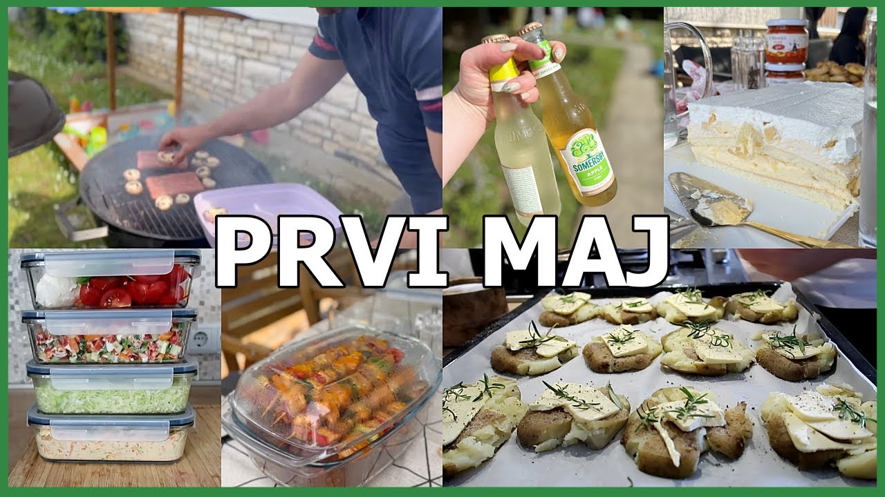 PRVI MAJ: ROŠTILJ, SALATE I KOLAČ
