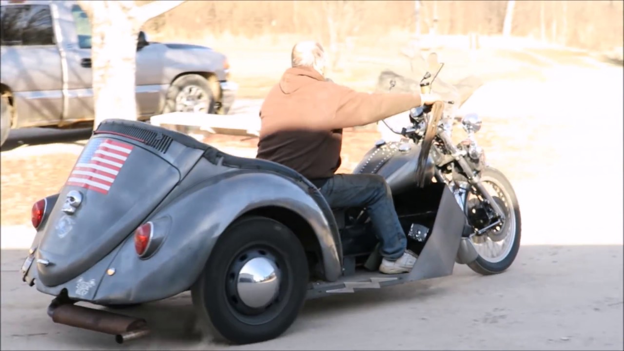Замена двигателя VW Trike