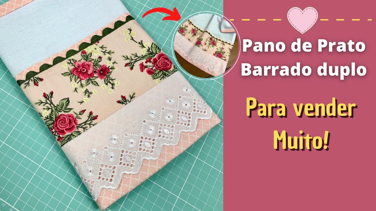 PANO DE PRATO PRA VENDER O ANO TODO!