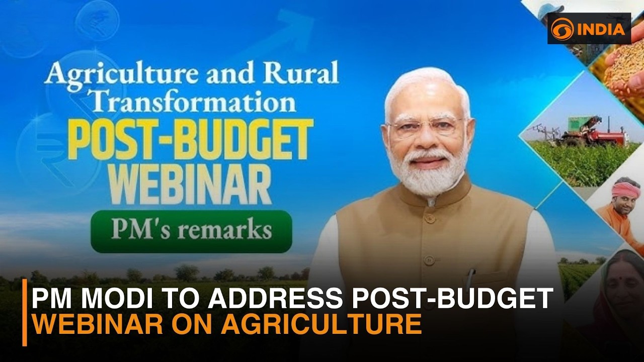 PM Modi to Address Post-Budget Webinar on Agriculture & more news | DD NewsHour | 10 AM IST
