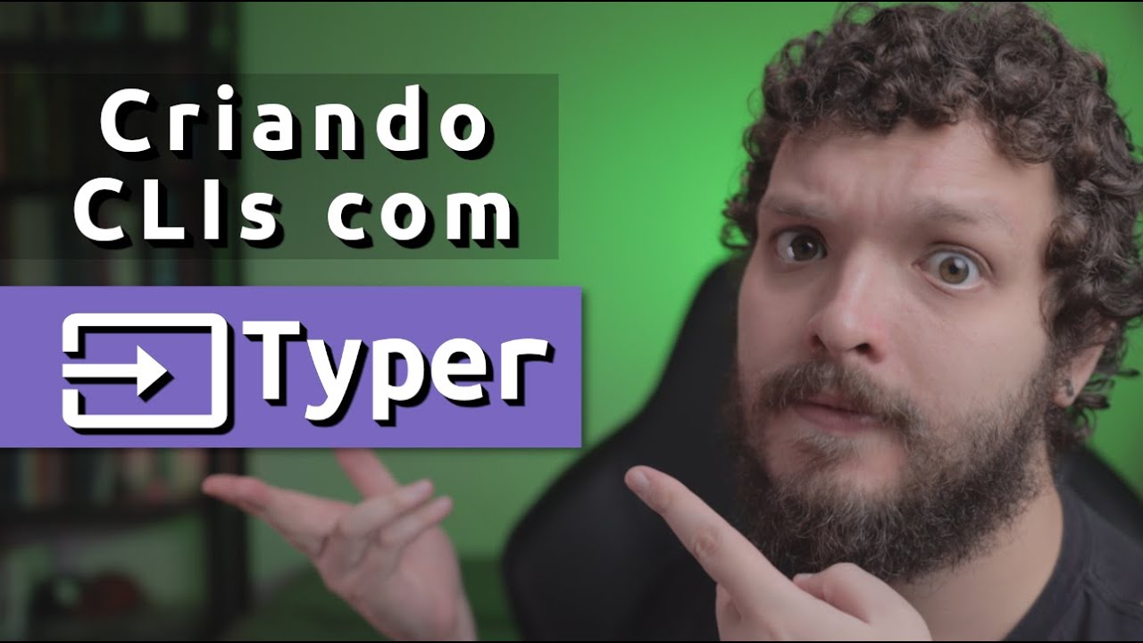 Criando aplicações de linha de comando (CLIs) com Typer | Live de Python #233