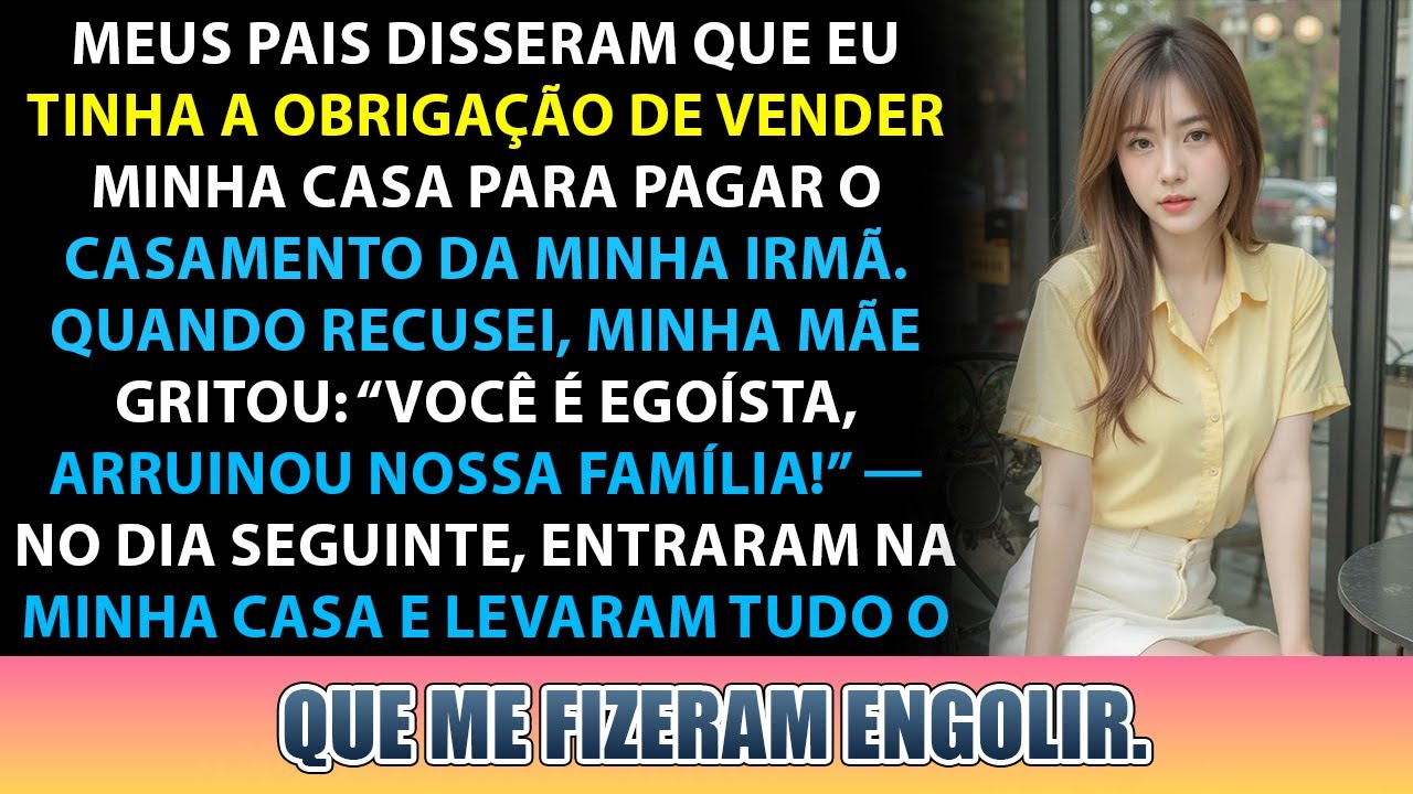 “Recusei dar minha casa pra minha irmã… e perdi tudo em chamas — mas não minha dignidade.”