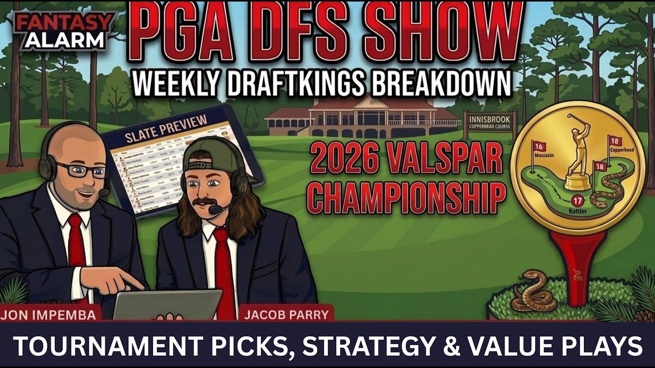 Выбор игроков для DraftKings на чемпионате Valspar Championship 2026 и стратегия PGA DFS | Fantas...