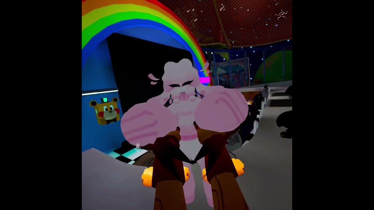 The chaos [Part 2 of Ruin gives orbit a visit] In VRChat.