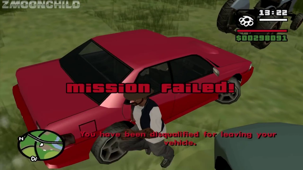 GTA San Andreas - How to get the Fireproof Sultan from Farewell, My Love... - Badlands mission 11