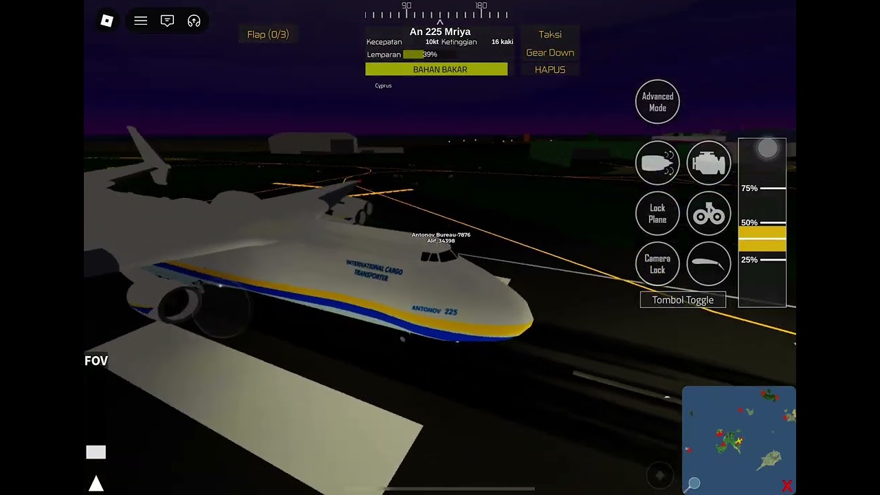 Flyin my Antonov 225