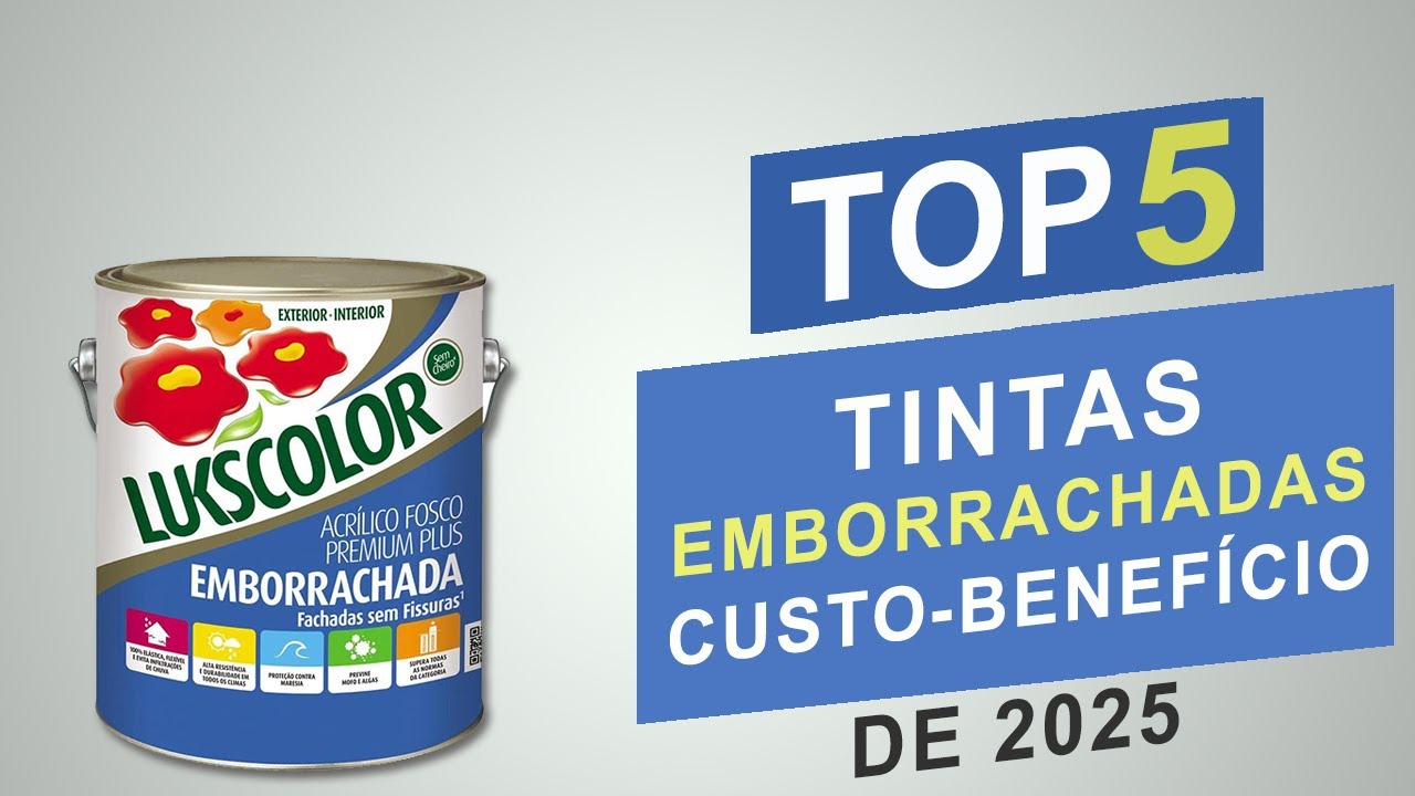 5 Melhores Tintas Emborrachadas Custo-Benefício De 2025