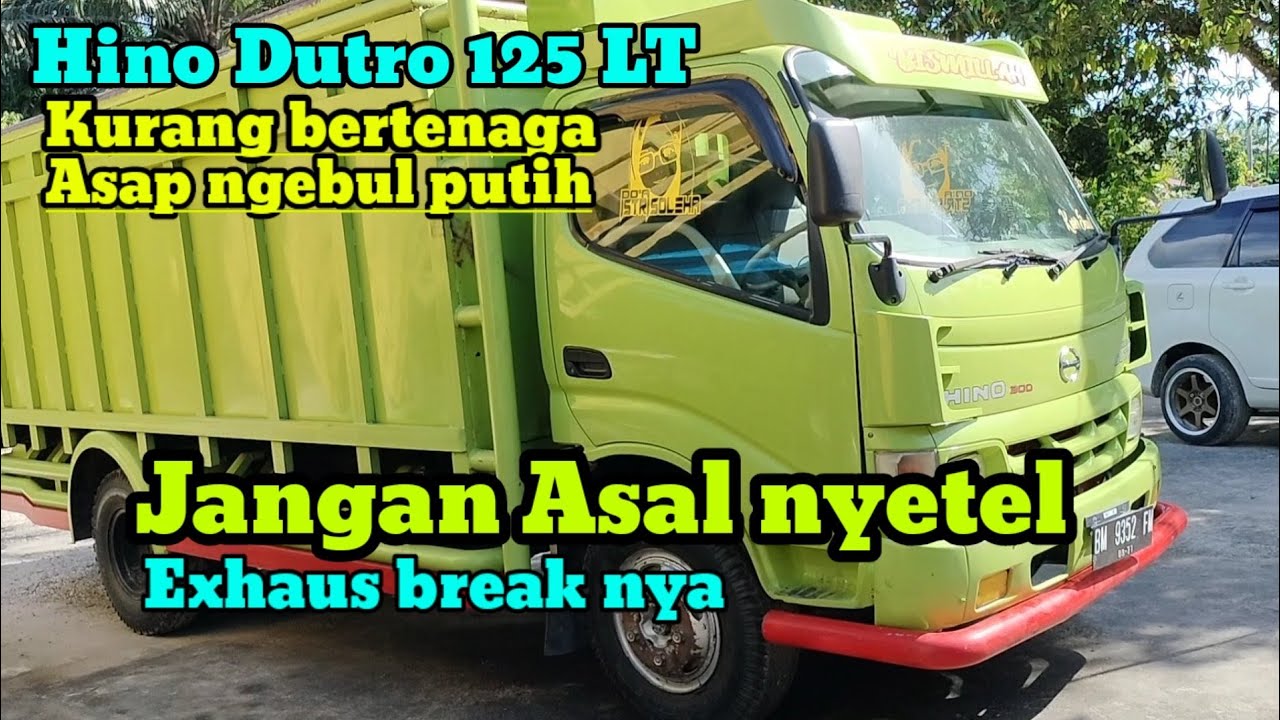 Kurang bertenaga asap ngebul putih
