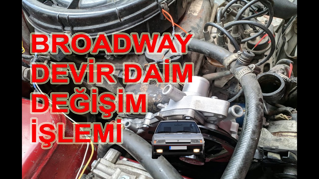 Renault 9 Broadway Devirdaim Değişim İşlemi