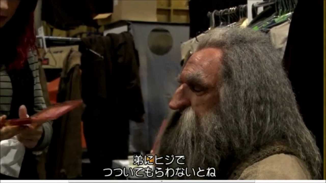 The Hobbit: Behind the scenes - Gl&oacute;in and &Oacute;in