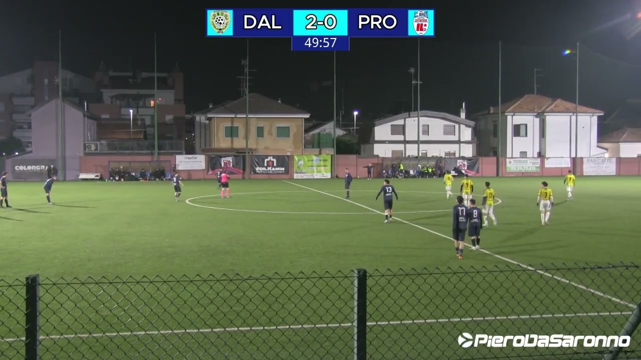 F.C. DAL POZZO - PRO NOVATE (2° T) | SECONDA CATEGORIA | 22° GIORNATA | GIRONE R
