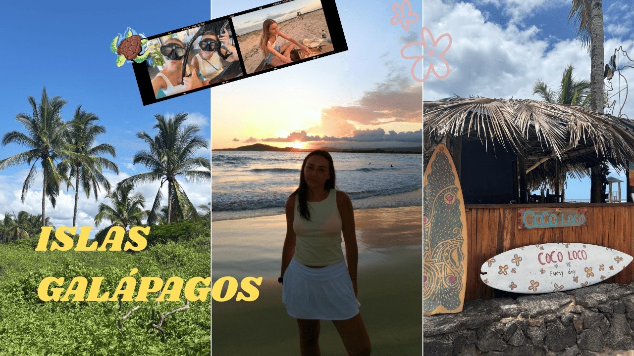 ISLAS GALAPÁGOS vlog | exchange semester ep.1