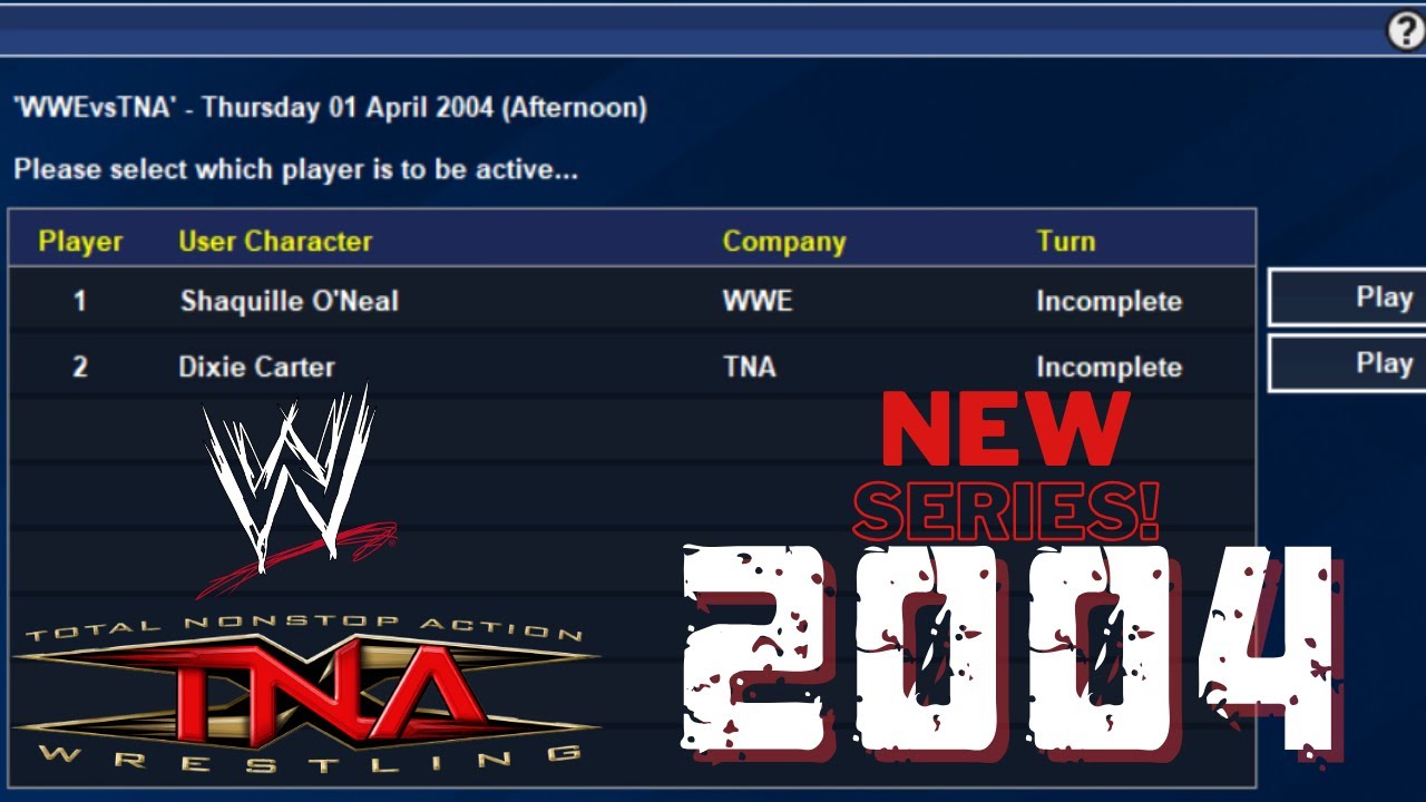 NEW SERIES! - WWE vs. TNA 2004 - Episode 1