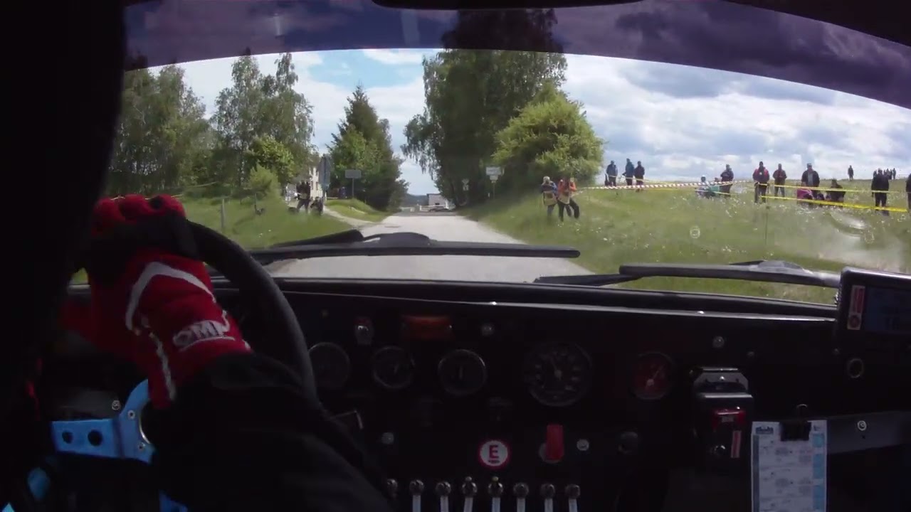 52.Rallye Český Krumlov 2025 Zeman Kubů ŠKODA 130lr(RZ10 práčov)