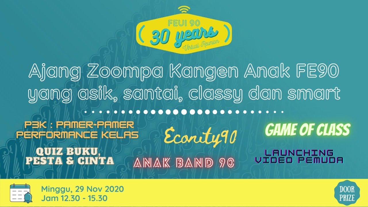 FEUI 90 | 30 Years Virtual Reunion