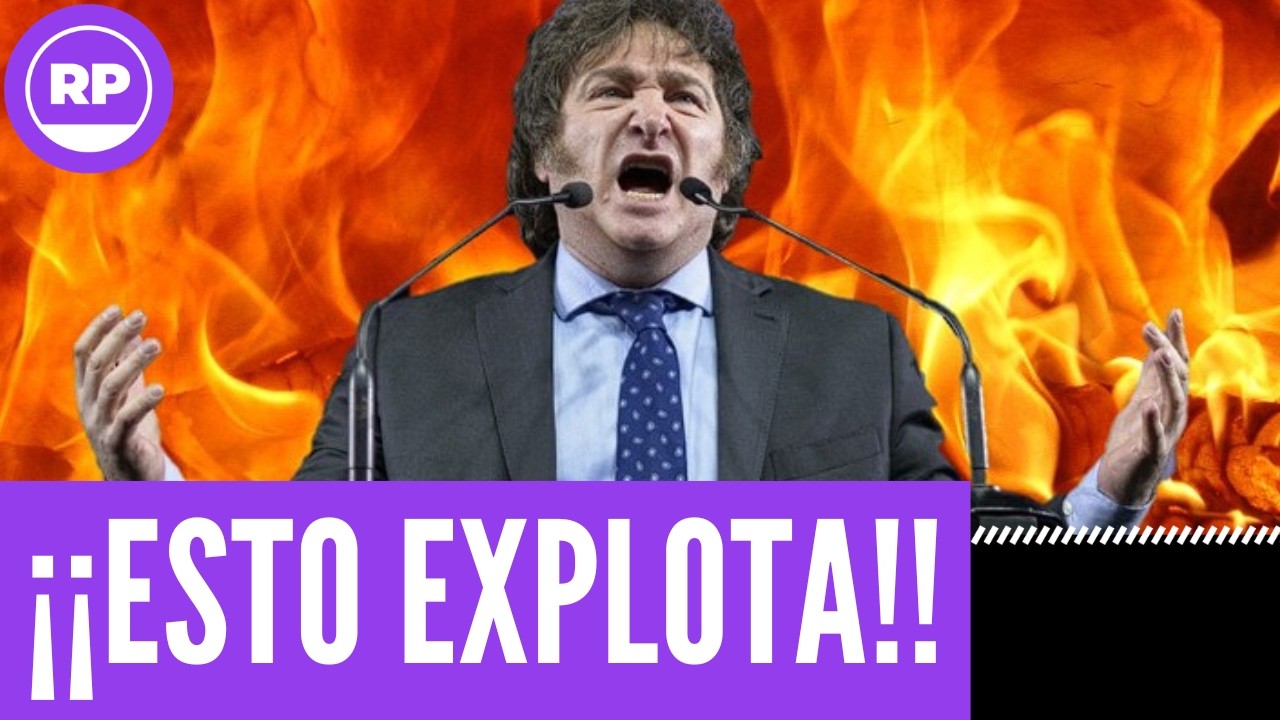 ¡¡LA ARGENTINA LIBERTARIA DE MILEI SE HUNDE!!