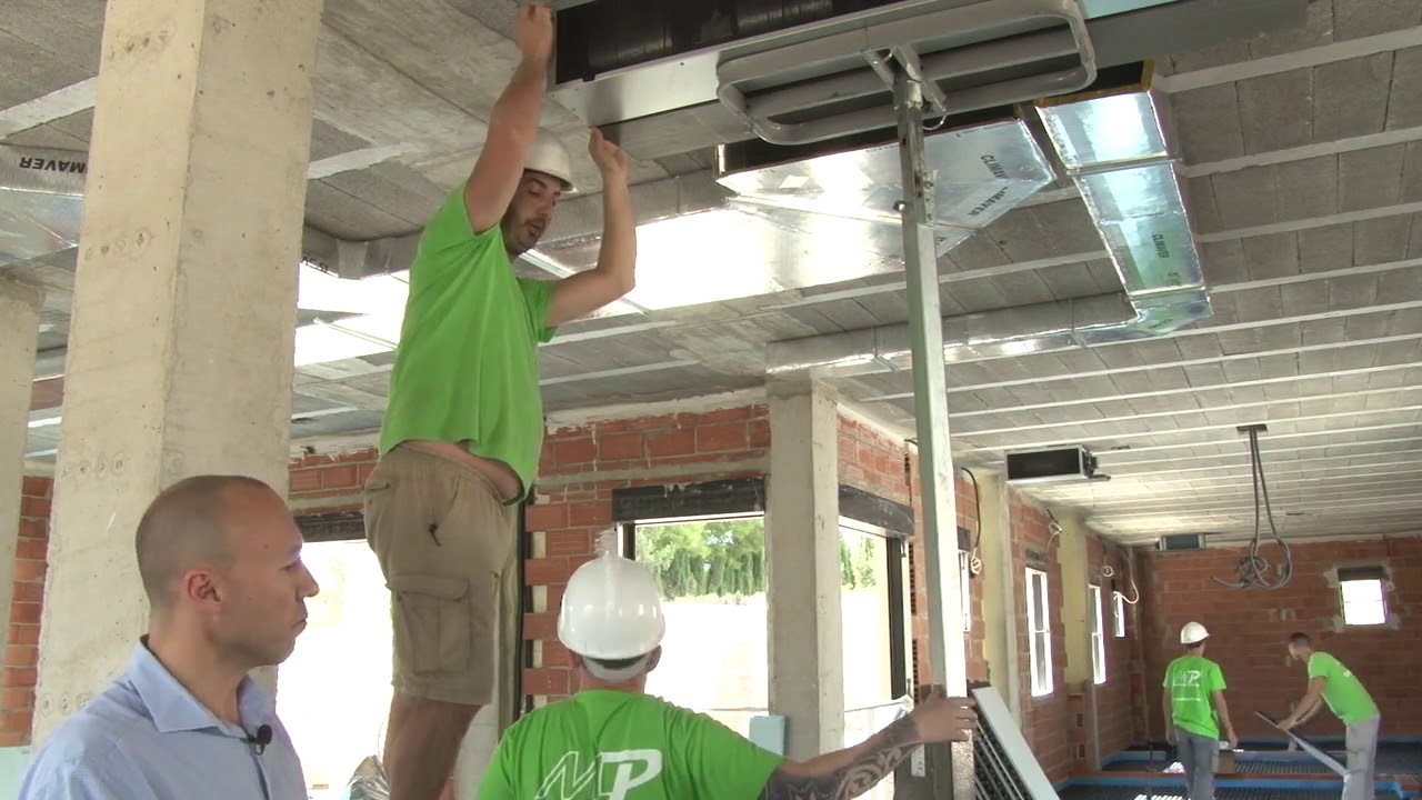 6.- Instalacin de aerotermia en vivienda  Distribucin con fancoils